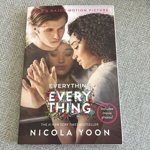 Everything, Everything by Nicola Yoon. Soft cover book!